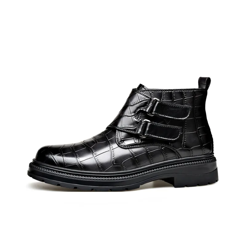 Romon Ankle Boots Men Brown/Gray-5