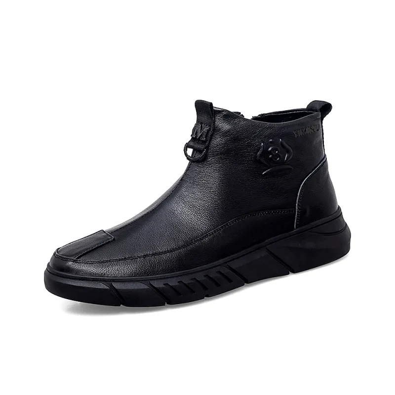 Eminu Ankle Boots Men Black-4