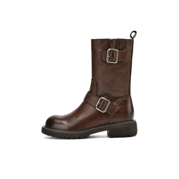 BOERDIQI Ankle Boots Women's Black/Brown