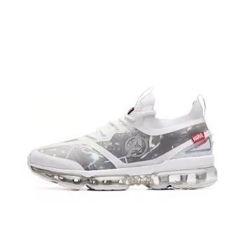 MARVEL x Anta SEEED Cushioning, Slip Resistant, And Abrasion Resistant Low Top Running Shoes Men's White