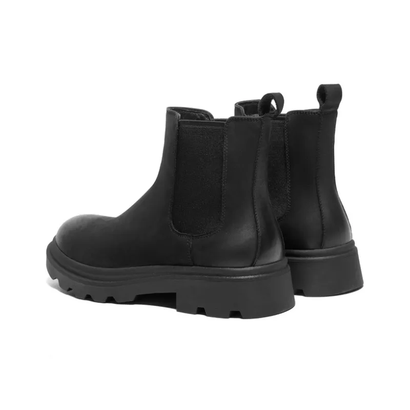 BELLE Chelsea Boots Men Black, Khaki-19