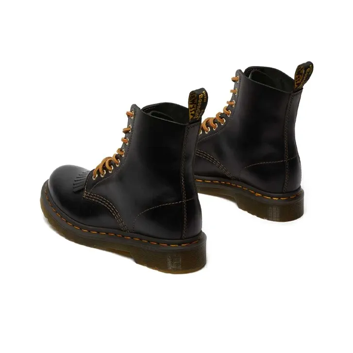 Dr. Martens 1460 Pascal Abruzzo Martin Boots Black Women's-4