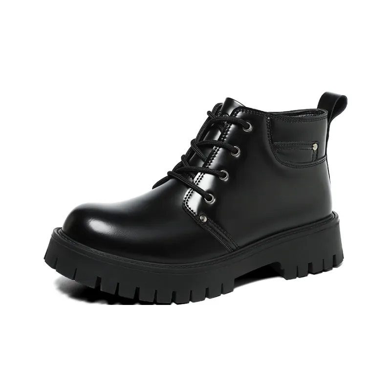 ONN Martin Boots Men Black-1
