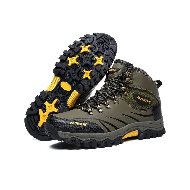 MUSNODO Thermal Cushioning Slip Resistant Short Snow Boots Men's-16