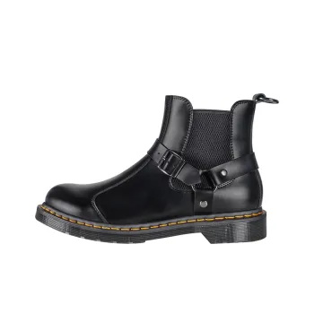BEFFON Chelsea Boots Men Gothic Black