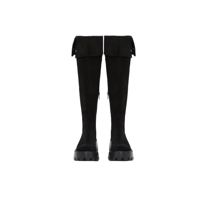 Staccato Collar Boots Over the knee Boots Women's-5
