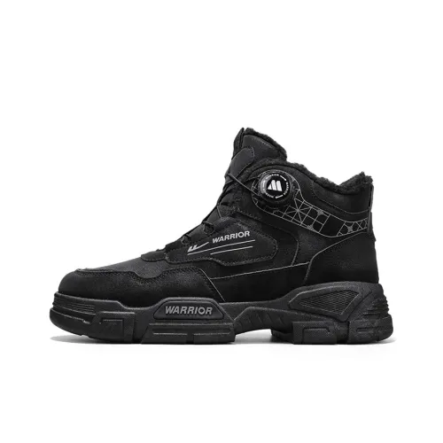 Warrior Warm Height Increasing Crew Snow Boots Men's Black