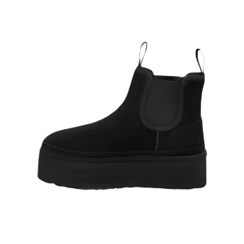 UGG Neumel Platform Chelsea Boot Black Women's