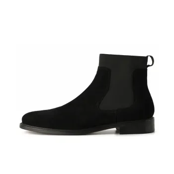 PEDRO Short Chelsea Boots Men's Black