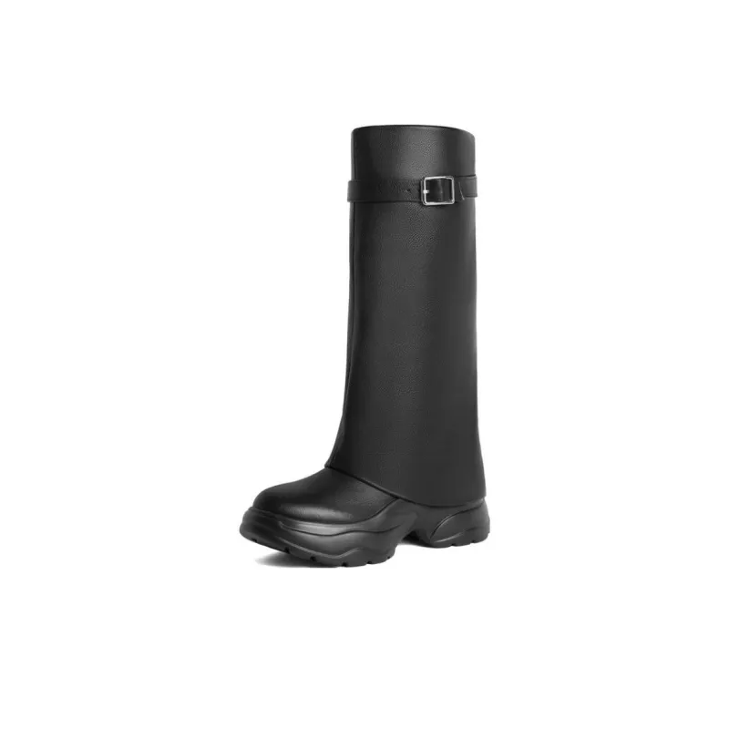 BELLE Knee-high Boots 5.5cm Women's-13