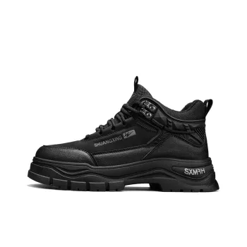 Binary Short Martin Boot Men's Black