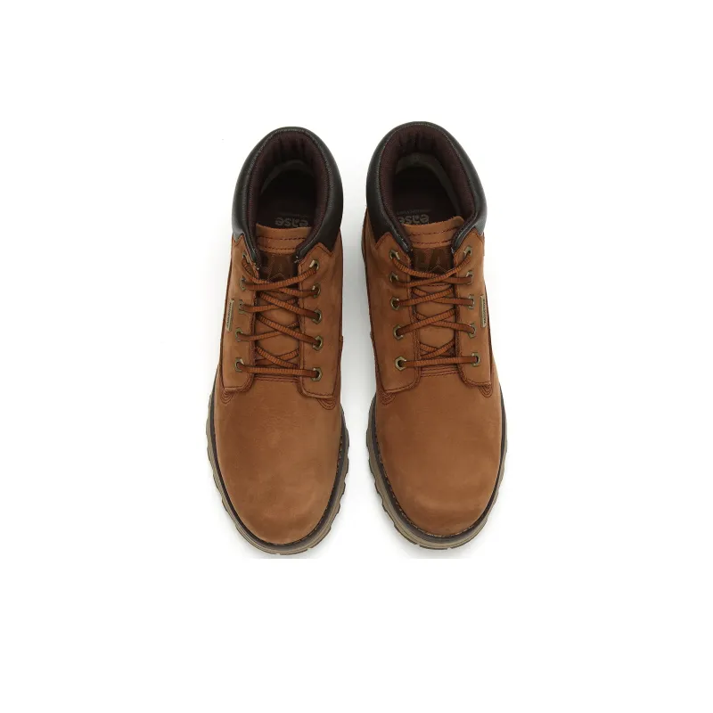 CAT Founder Ankle-Length Martin Boot Men's Brown-2