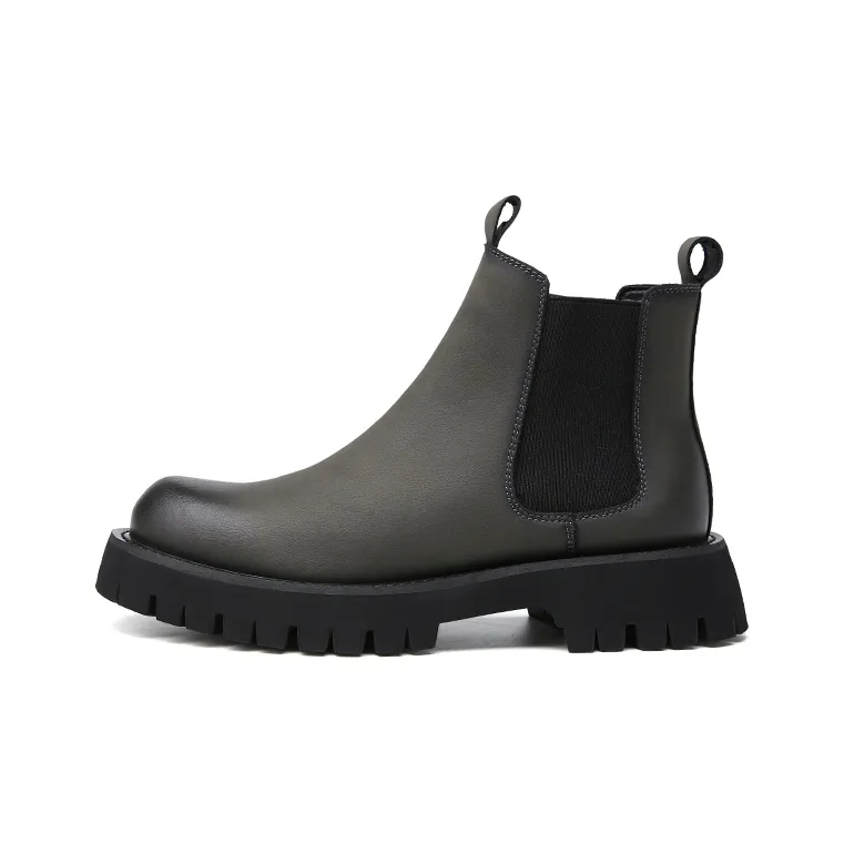 Oak Elephant Crew Chelsea Boots Men's Khaki-0