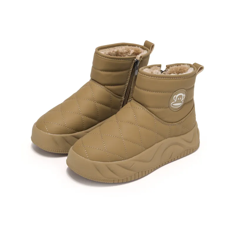 PAUL FRANK Thermal Abrasion Resistant Coverage Short Snow Boots Unisex-1