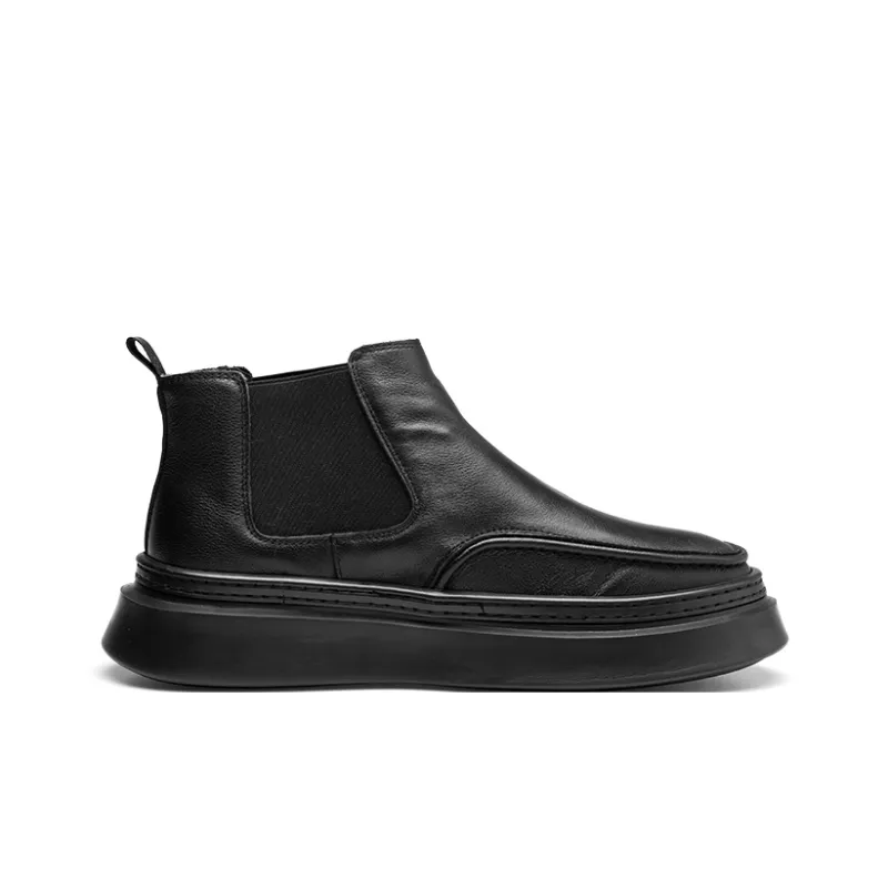 PARDASAUL Short Chelsea Boots Men's Black-1