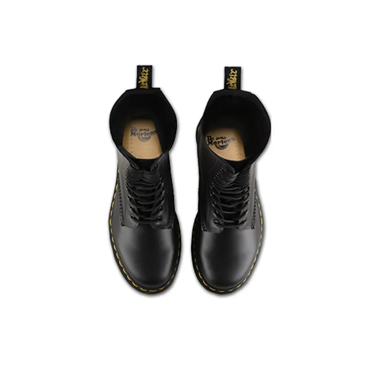 Dr.Martens 1914 Smooth Martin Boots Couple Style Black-4