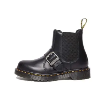 Dr.Martens 2976 Buckle Pull Up Leather Chelsea Boots 'Black Pull Up' Women's