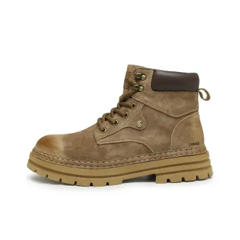 CAMOSI Martin Boots Men Brown/Khaki