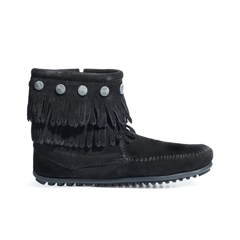 MINNETONKA Ankle Boots Women's Black-1