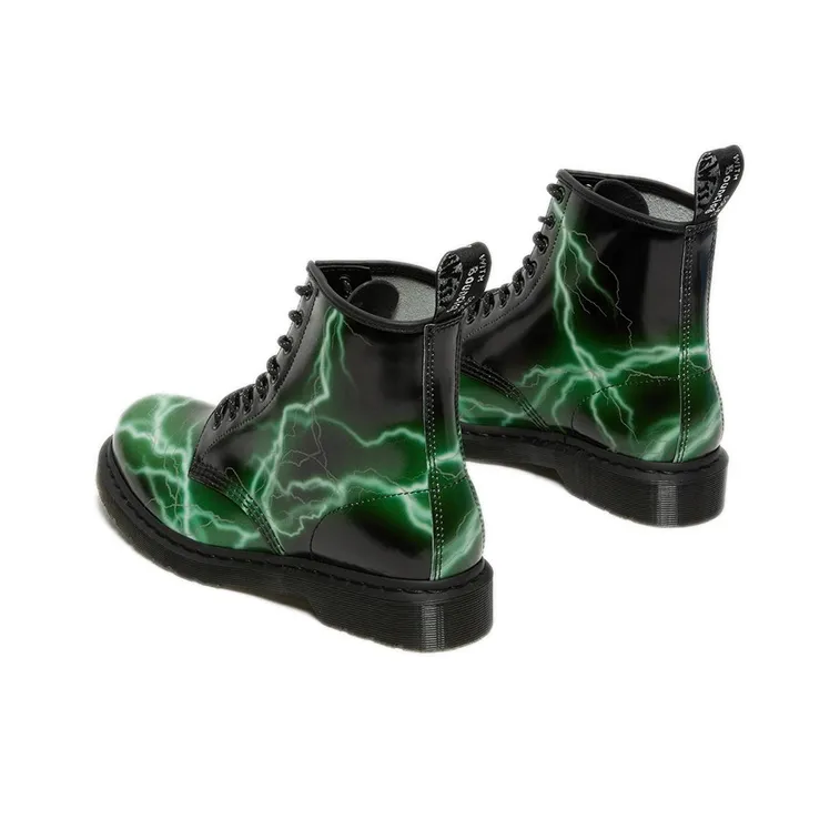 Dr.Martens Unisex 1460 Martin Boots Black/Green-5