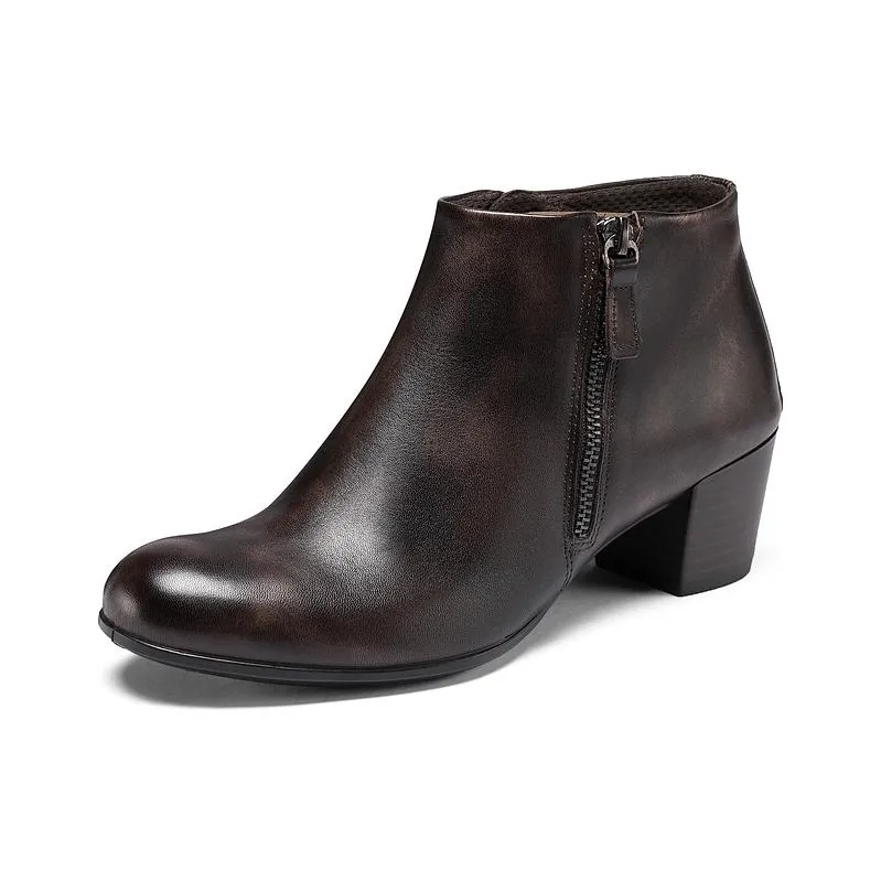 Ecco Modtray Modeling 35 Modern Collection Ankle Boots Women's Cocoa Brown-1