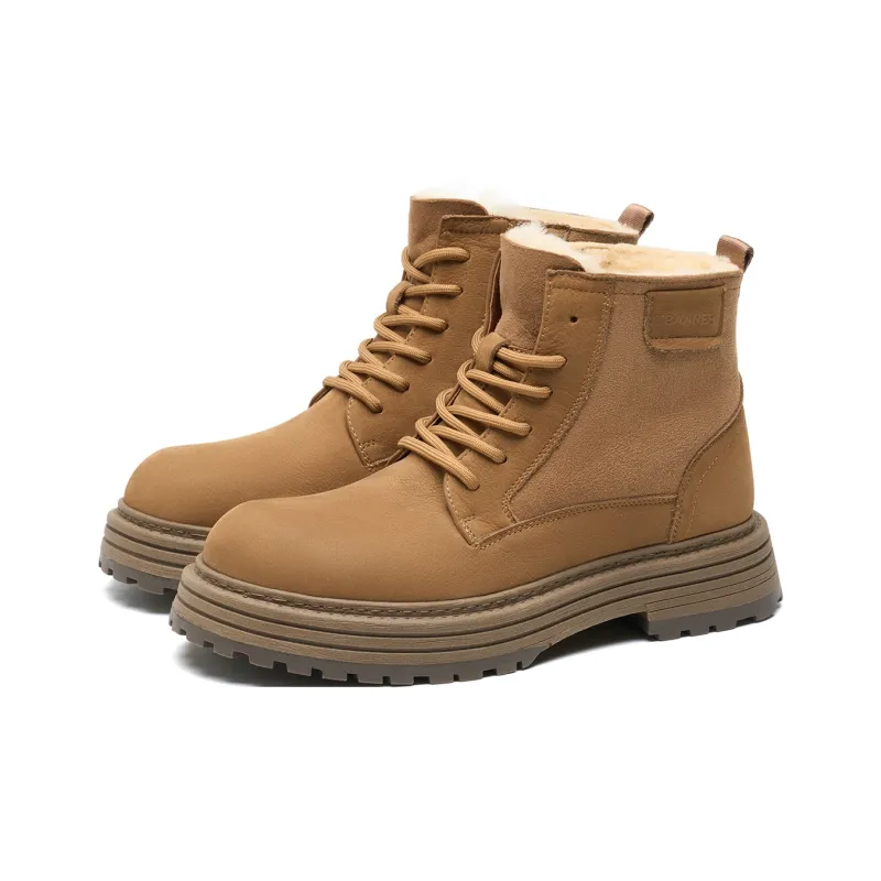 C°BANNER Short Martin Boot Men's Yellow Brown-1