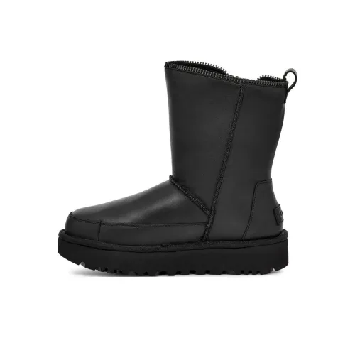 UGG Classic Short Moto Boot Black Women's
