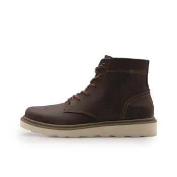 CAT Wear Resistant Short Outdoor Boots Men's Dark Brown