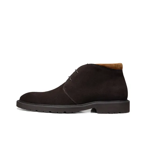 THOM WILLS Ankle Boots Men's Dark Coffee