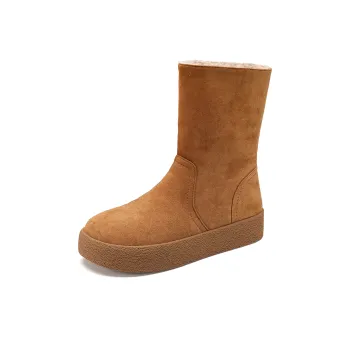 SAFIYA Ankle Boots Women's Caramel/Khaki/Black