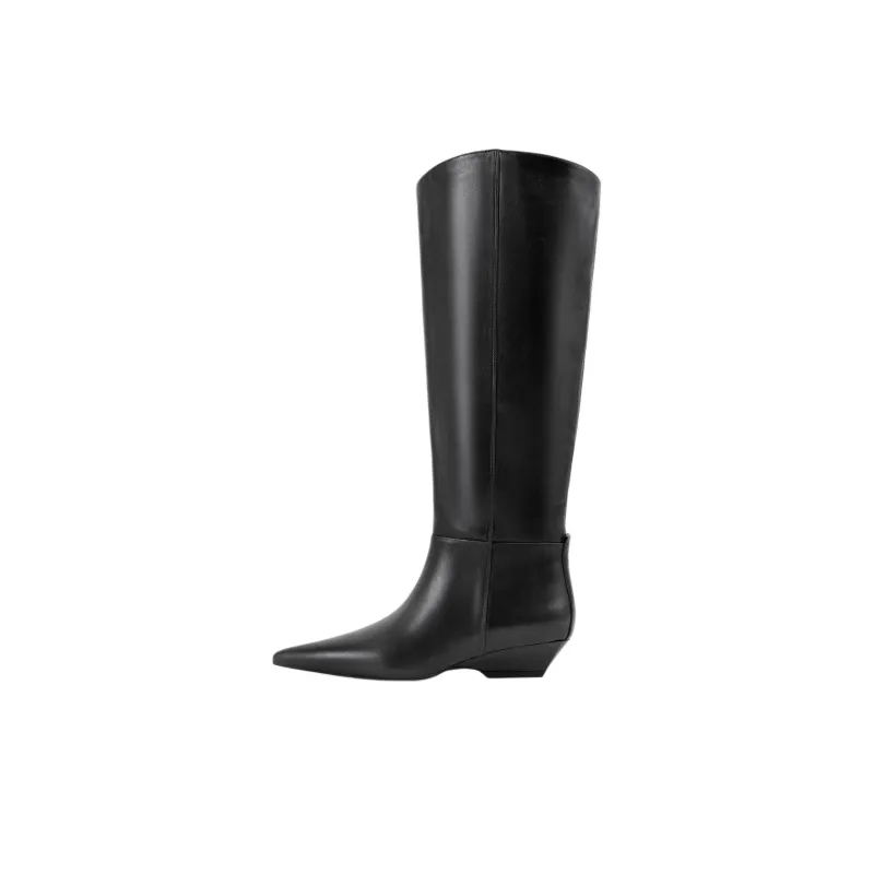 VAGABOND SHOEMAKERS Knee-high Boots 3.5cm Women's Black-0