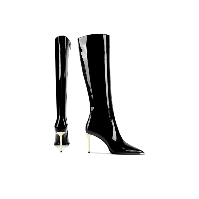 Shesrim Knee-high Boots 8.5cm Women's-3