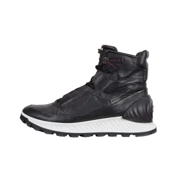 Ecco Exostrike Short Mid Calf Outdoor Boots Men's Black
