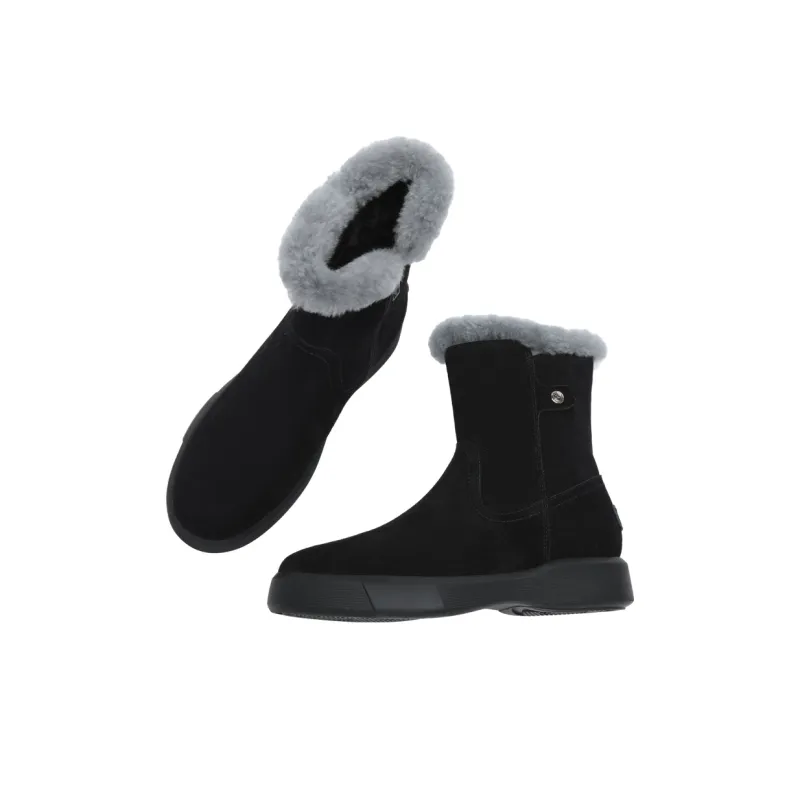 GOLDLION Thermal Short Snow Boots Women's Black-3