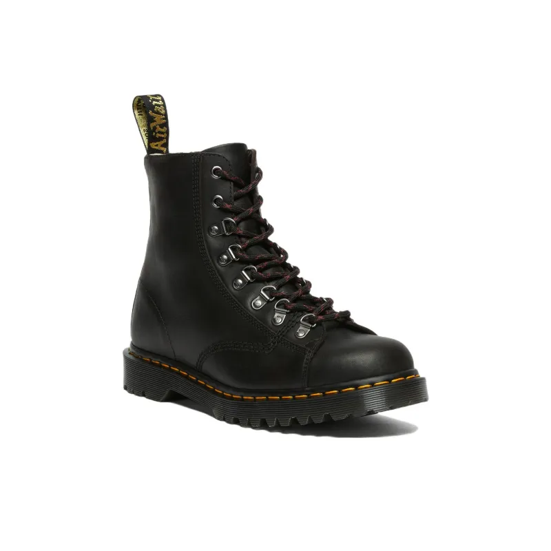 Dr. Martens Barton Made In England Classic Oil Leather Boots 'Black'-1