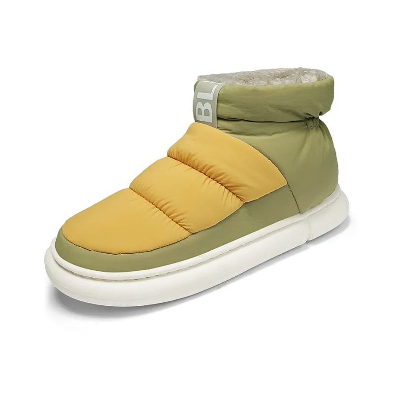 RBV Warm Water-Resistant Slip-Resistant Short Snow Boots Unisex-1