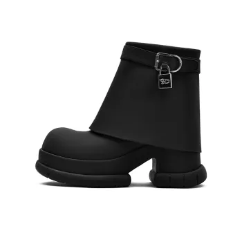 KMD Platform Ankle Boots 9cm Women's Black