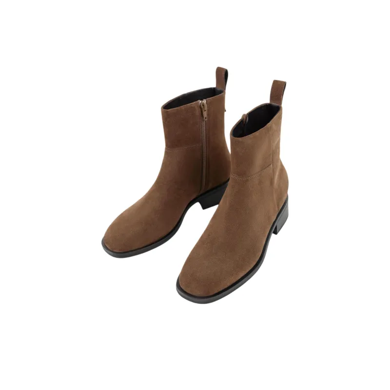 VAGABOND SHOEMAKERS Sheila Ankle Boots 3.8cm Women's Dark Brown-3