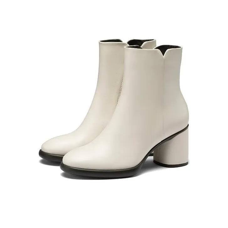 Ecco Ankle Boots 7cm Women's White-1