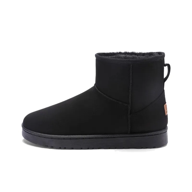 Warrior 14cm Snow Boots Men's Black-0