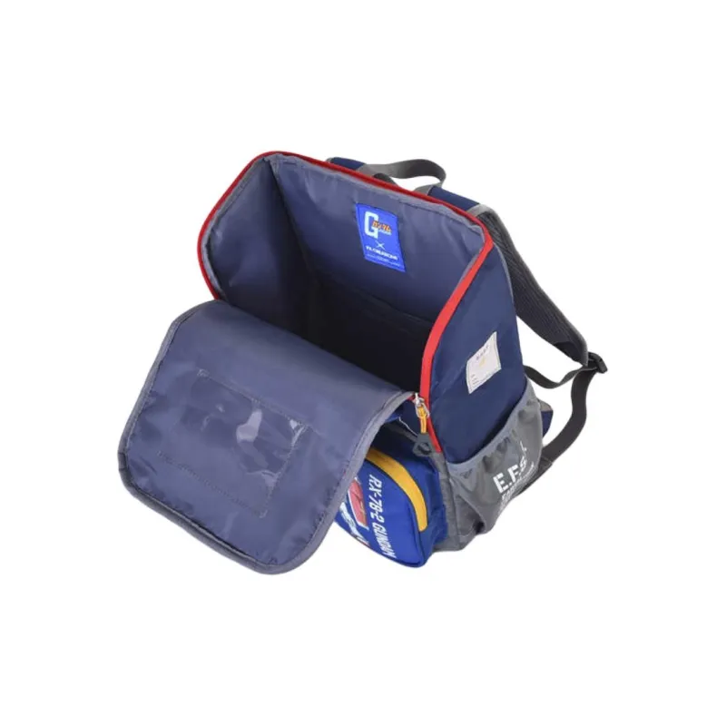 FX CREATIONS Mobile Suit Gundam Collaboration Nylon Student Bag Small Size Kids' Blue-5
