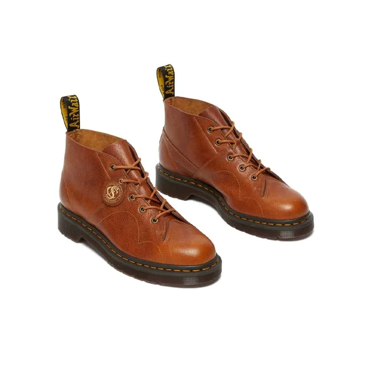 Dr.Martens Unisex Church Buckingham Martin Boots Brown-3