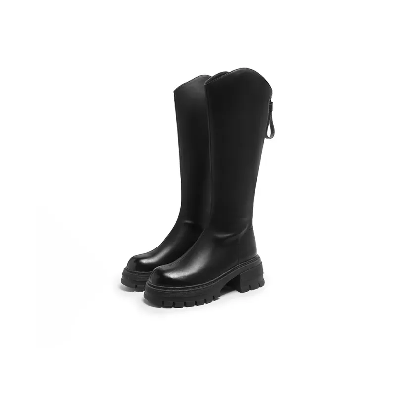15 MINS Knee high Boots 6cm Women's-2