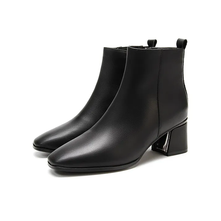 LESELE Ankle Boots 5.5cm Women's Black-3