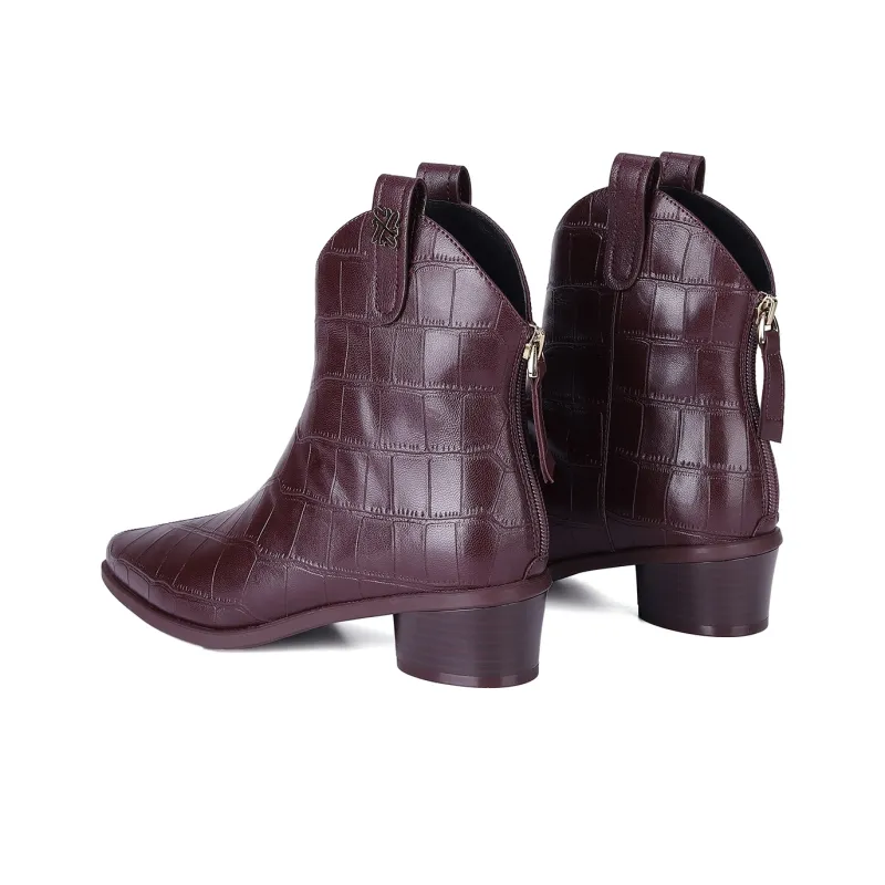 PIERCE GENTRY Ankle Boots 3.5cm Women's-8