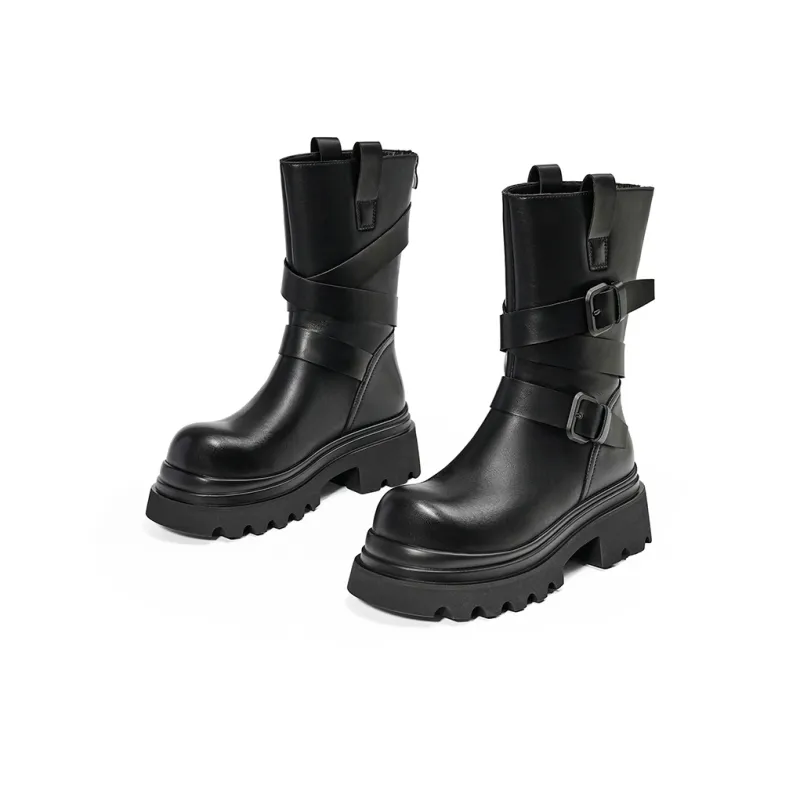 EBLAN Ankle Boots Women's Black-1