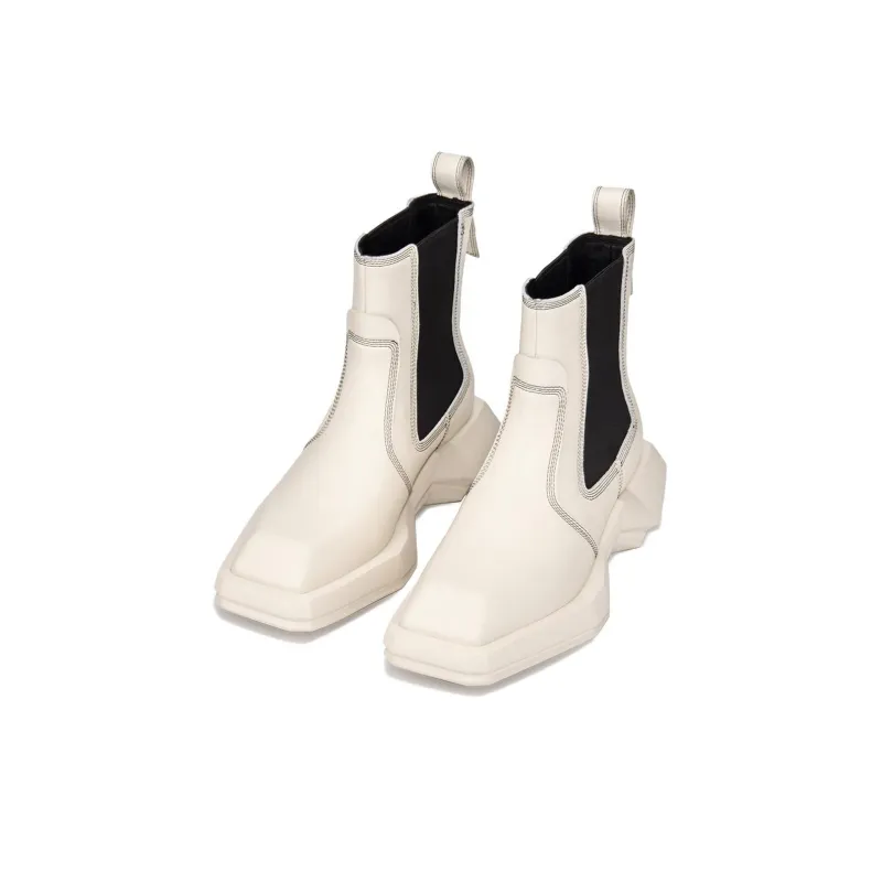 NEEDLE STUDIO Short Chelsea Boots 5.5cm Women's-1