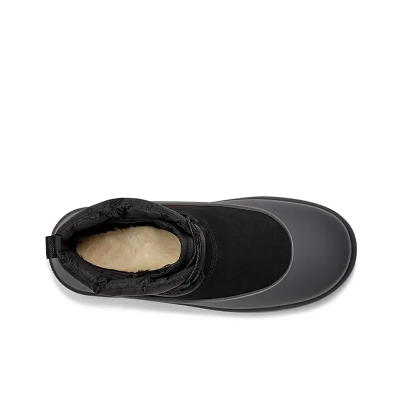 UGG Classic Mini Lace Up Weather Boot Black-4