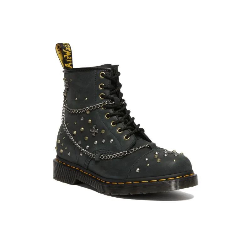 Dr.Martens 1460 Short Martin Boot Unisex Black-1
