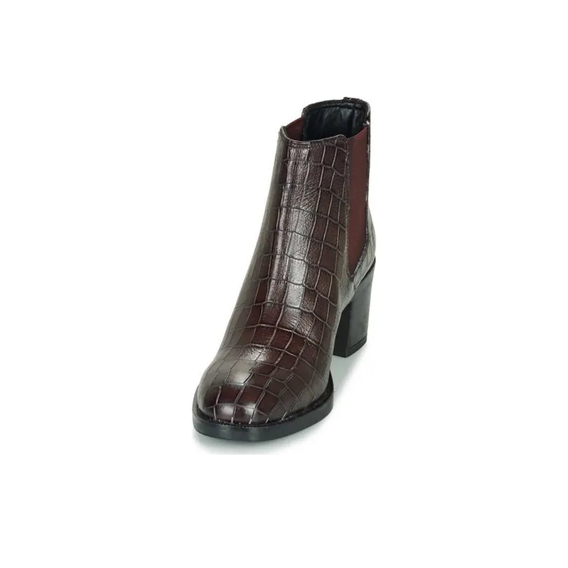Clarks Short Chelsea Boots 5cm Women's Brown-2